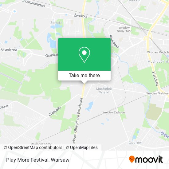 Play More Festival map