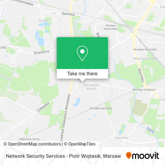 Network Security Services - Piotr Wojtasik map