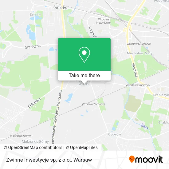 Zwinne Inwestycje sp. z o.o. map