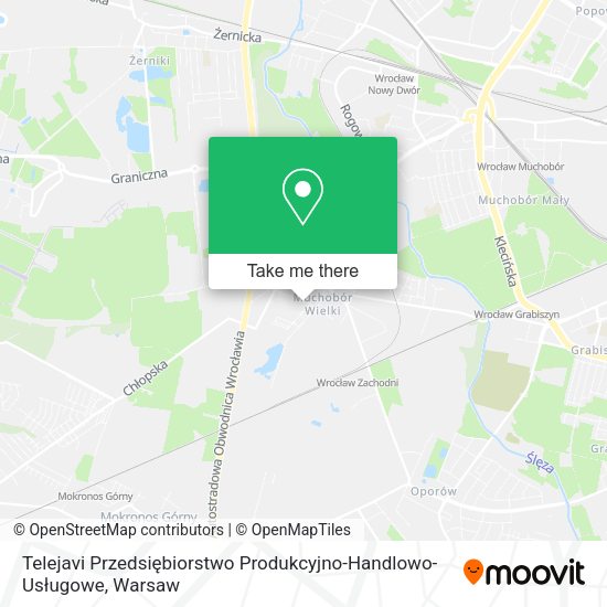 Telejavi Przedsiębiorstwo Produkcyjno-Handlowo-Usługowe map