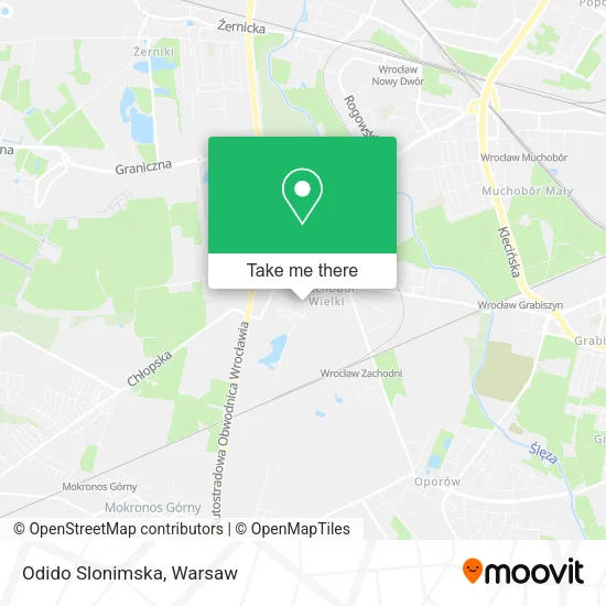 Карта Odido Slonimska