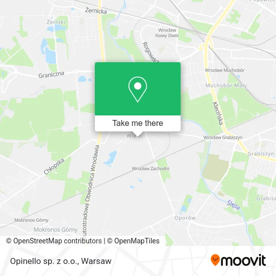 Карта Opinello sp. z o.o.