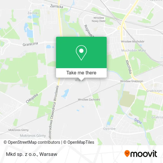 Карта Mkd sp. z o.o.