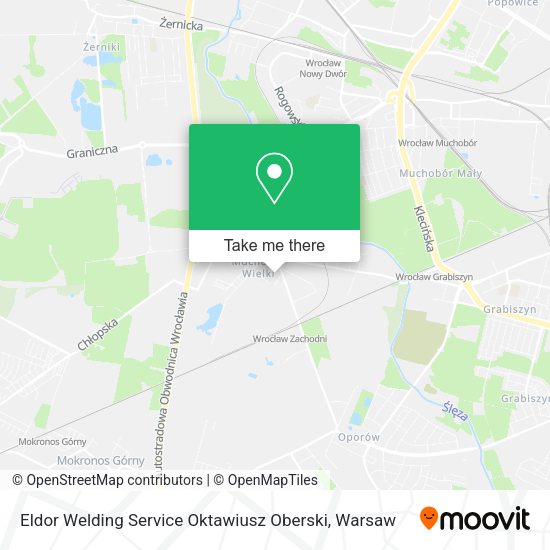 Eldor Welding Service Oktawiusz Oberski map