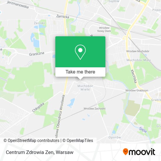 Centrum Zdrowia Zen map