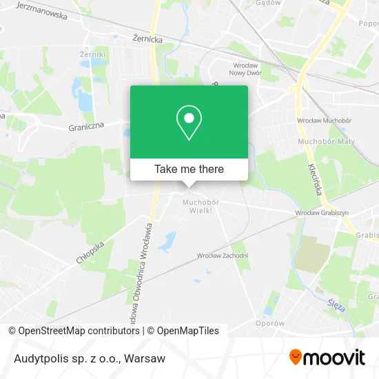 Карта Audytpolis sp. z o.o.