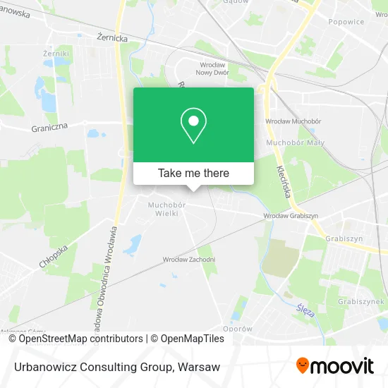 Карта Urbanowicz Consulting Group