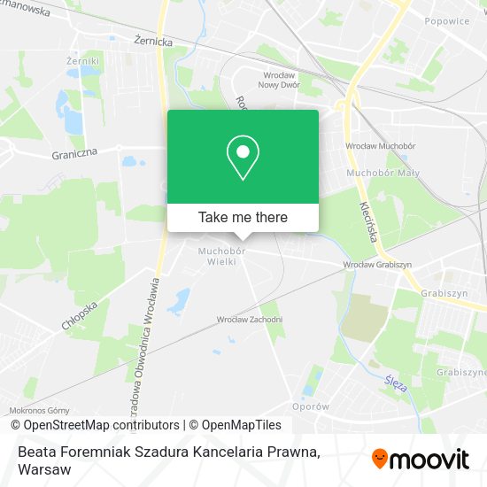 Beata Foremniak Szadura Kancelaria Prawna map