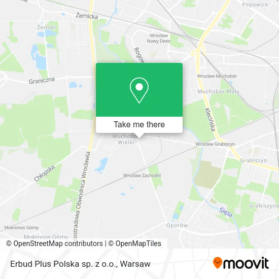Карта Erbud Plus Polska sp. z o.o.