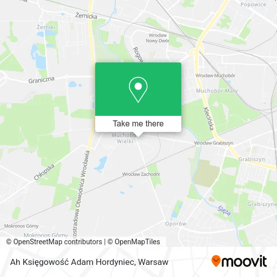 Ah Księgowość Adam Hordyniec map