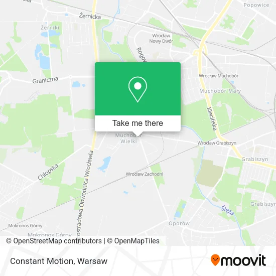 Constant Motion map