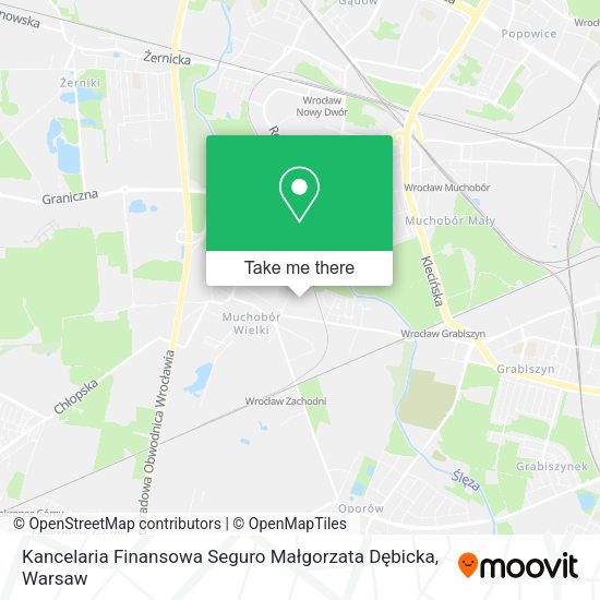 Kancelaria Finansowa Seguro Małgorzata Dębicka map