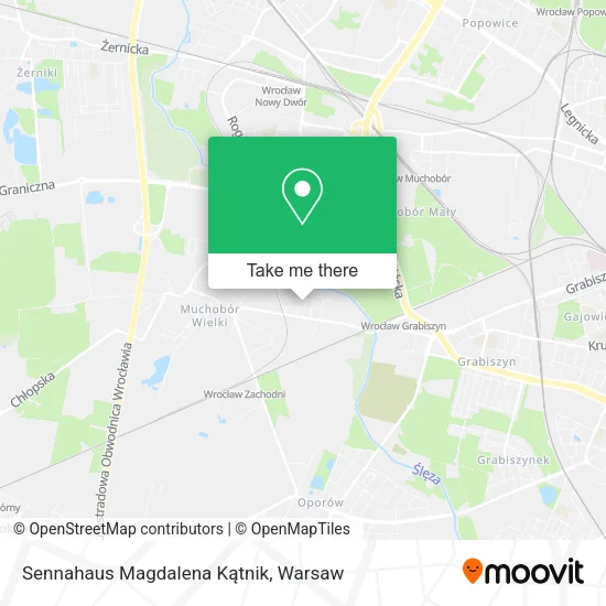 Sennahaus Magdalena Kątnik map