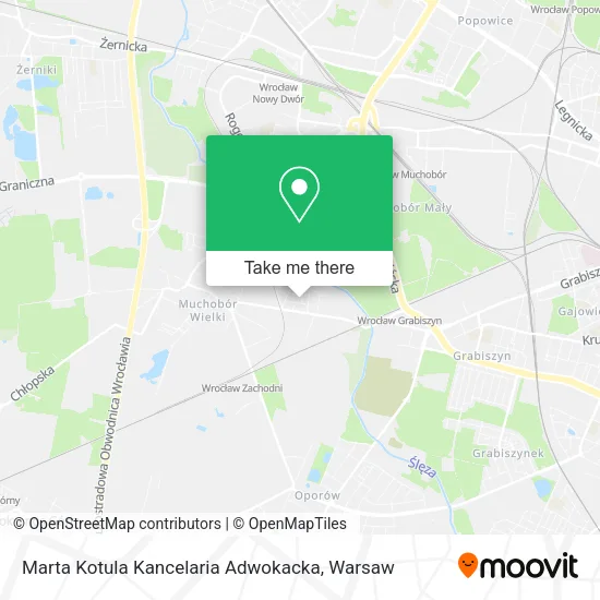 Marta Kotula Kancelaria Adwokacka map