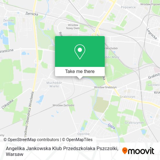 Angelika Jankowska Klub Przedszkolaka Pszczolki map