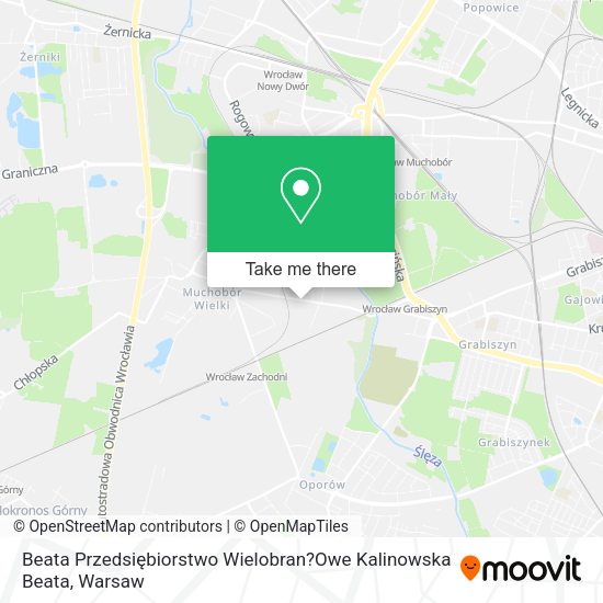 Beata Przedsiębiorstwo Wielobran?Owe Kalinowska Beata map