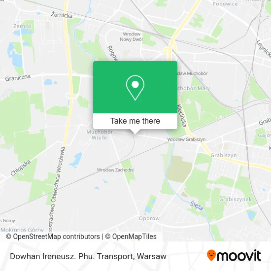 Карта Dowhan Ireneusz. Phu. Transport