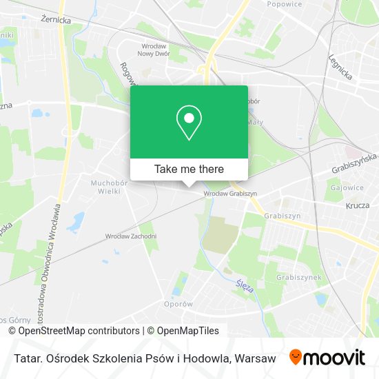 Tatar. Ośrodek Szkolenia Psów i Hodowla map