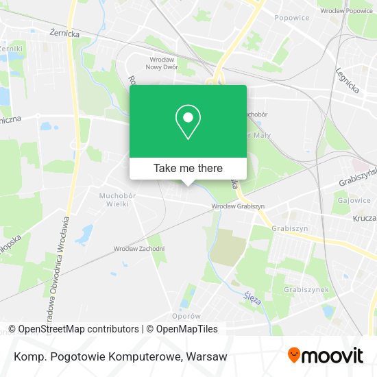 Komp. Pogotowie Komputerowe map