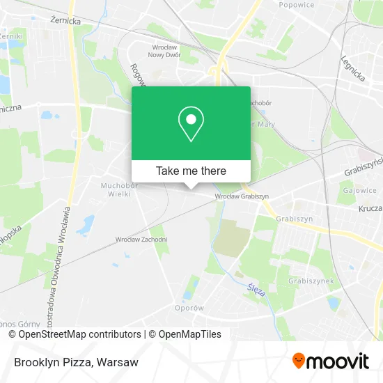 Карта Brooklyn Pizza
