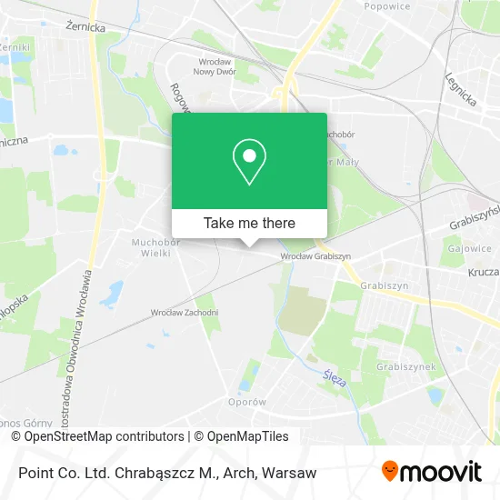 Point Co. Ltd. Chrabąszcz M., Arch map