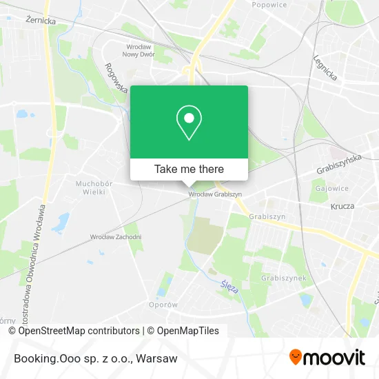 Карта Booking.Ooo sp. z o.o.