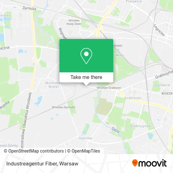 Карта Industreagentur Fiber