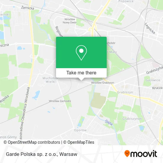 Карта Garde Polska sp. z o.o.