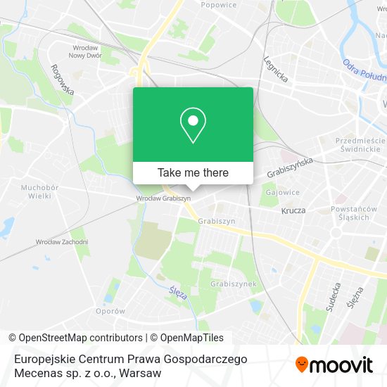 Europejskie Centrum Prawa Gospodarczego Mecenas sp. z o.o. map