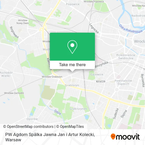 PW Agdom Spãlka Jawna Jan i Artur Kolecki map