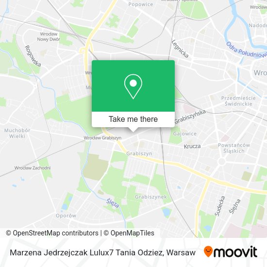 Marzena Jedrzejczak Lulux7 Tania Odziez map