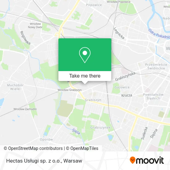 Hectas Usługi sp. z o.o. map