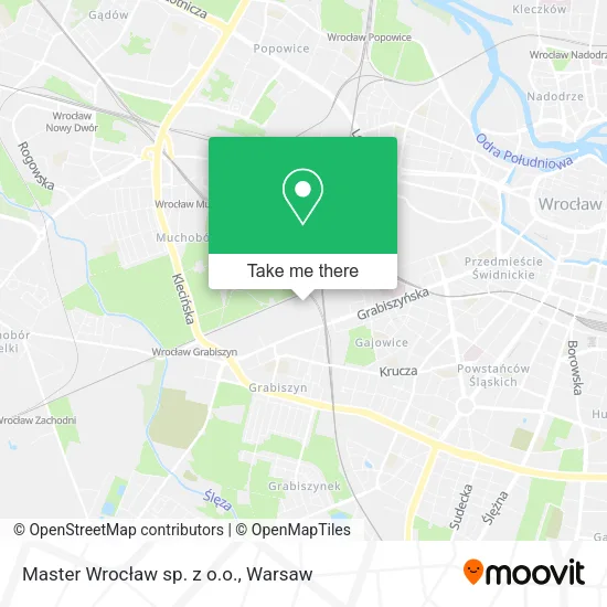 Карта Master Wrocław sp. z o.o.