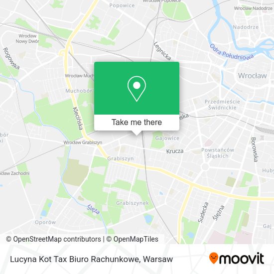 Lucyna Kot Tax Biuro Rachunkowe map