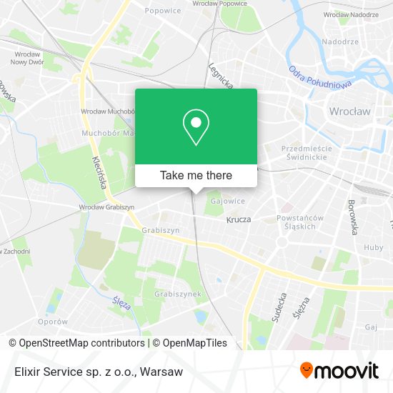Карта Elixir Service sp. z o.o.