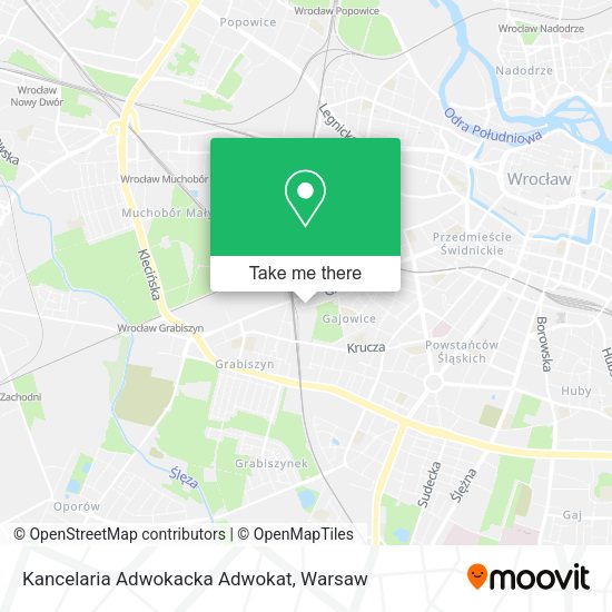 Kancelaria Adwokacka Adwokat map