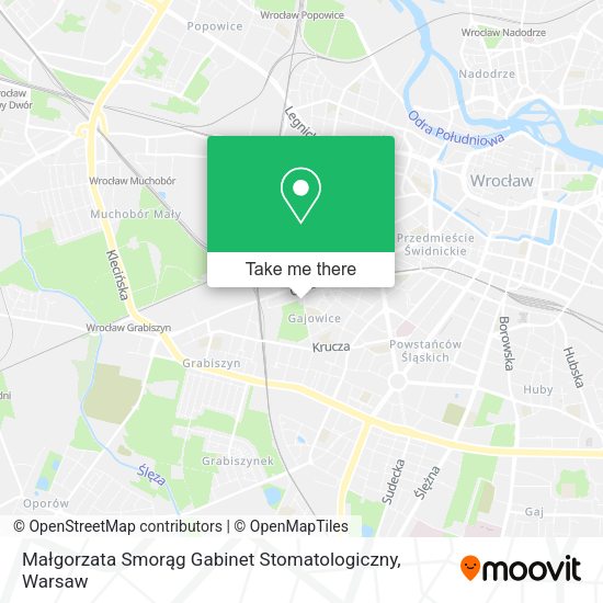 Małgorzata Smorąg Gabinet Stomatologiczny map