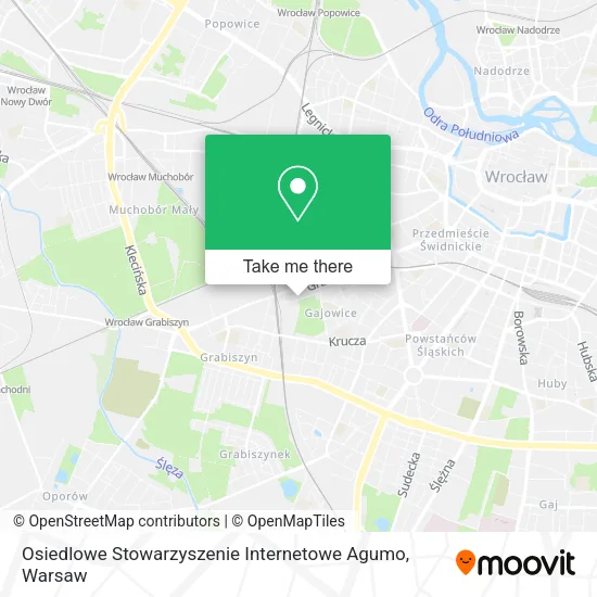 Карта Osiedlowe Stowarzyszenie Internetowe Agumo