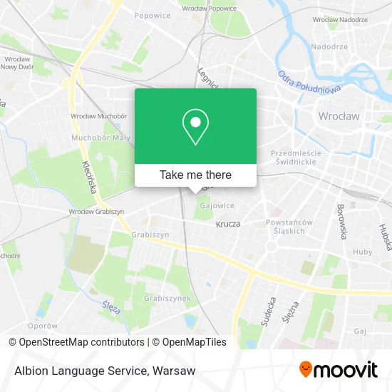 Карта Albion Language Service