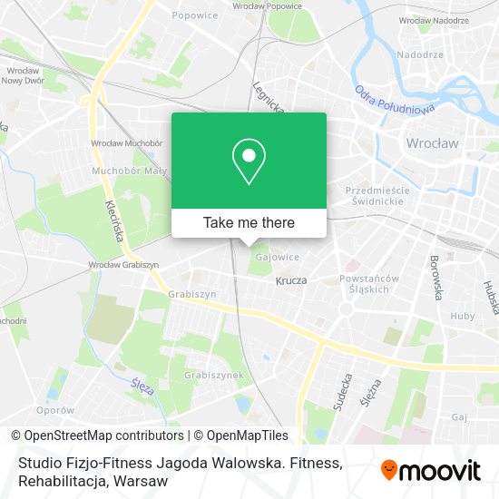 Studio Fizjo-Fitness Jagoda Walowska. Fitness, Rehabilitacja map