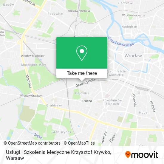 Карта Usługi i Szkolenia Medyczne Krzysztof Krywko