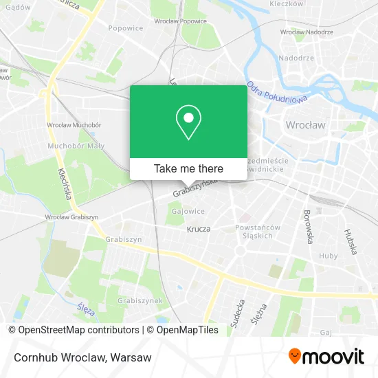 Карта Cornhub Wroclaw