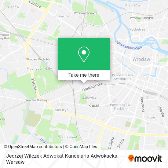 Jedrzej Wilczek Adwokat Kancelaria Adwokacka map