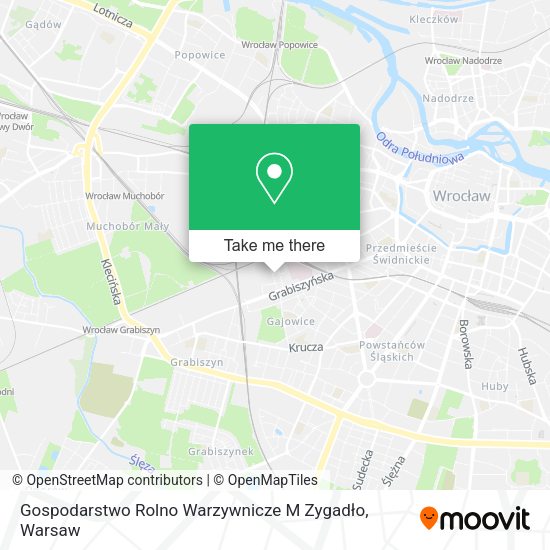 Gospodarstwo Rolno Warzywnicze M Zygadło map