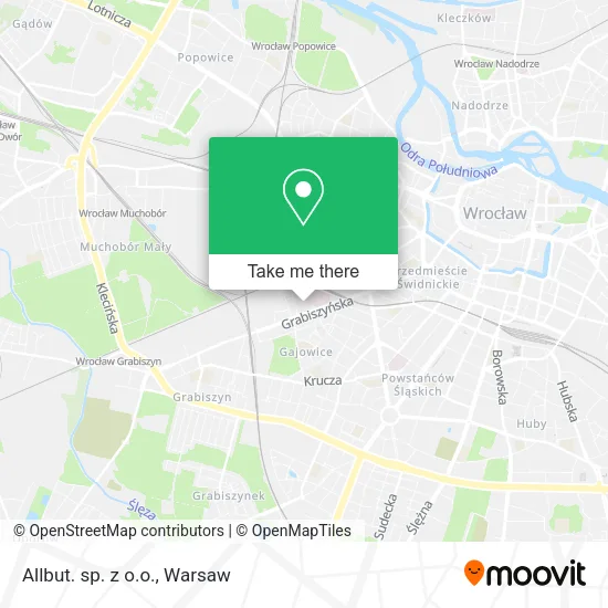 Карта Allbut. sp. z o.o.