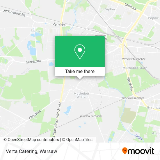 Карта Verta Catering