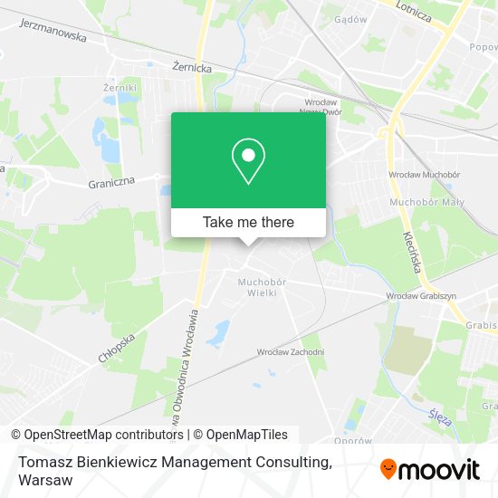 Tomasz Bienkiewicz Management Consulting map