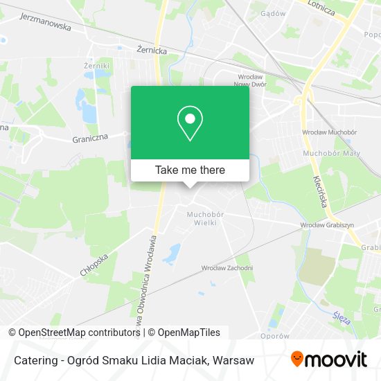 Catering - Ogród Smaku Lidia Maciak map
