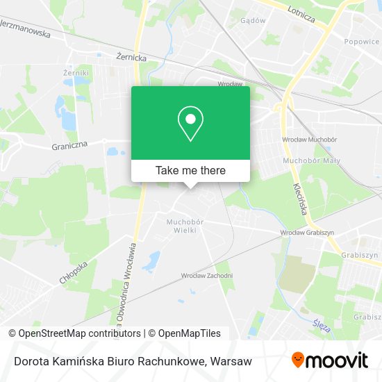 Dorota Kamińska Biuro Rachunkowe map