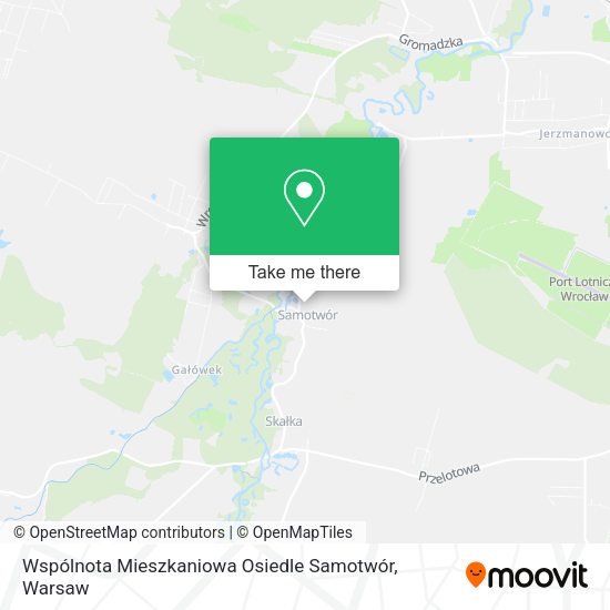 Wspólnota Mieszkaniowa Osiedle Samotwór map